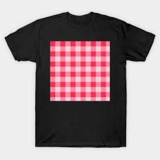 Remde Large Gingham by Suzy Hager T-Shirt